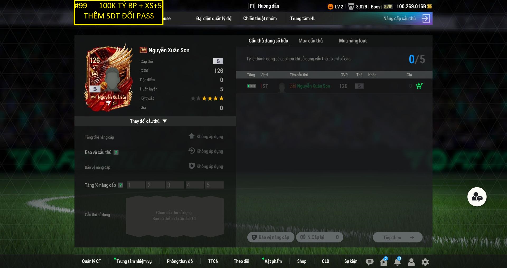 Acc ACCBP #Thêm SDT 