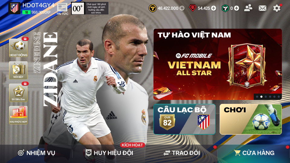 Acc ACC5 #RIISE 115 + 54K ĐÁ QUÝ 