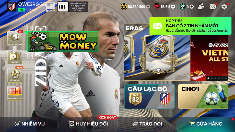 Acc ACC5 #CROUCH 114 + 55K ĐÁ QUÝ 